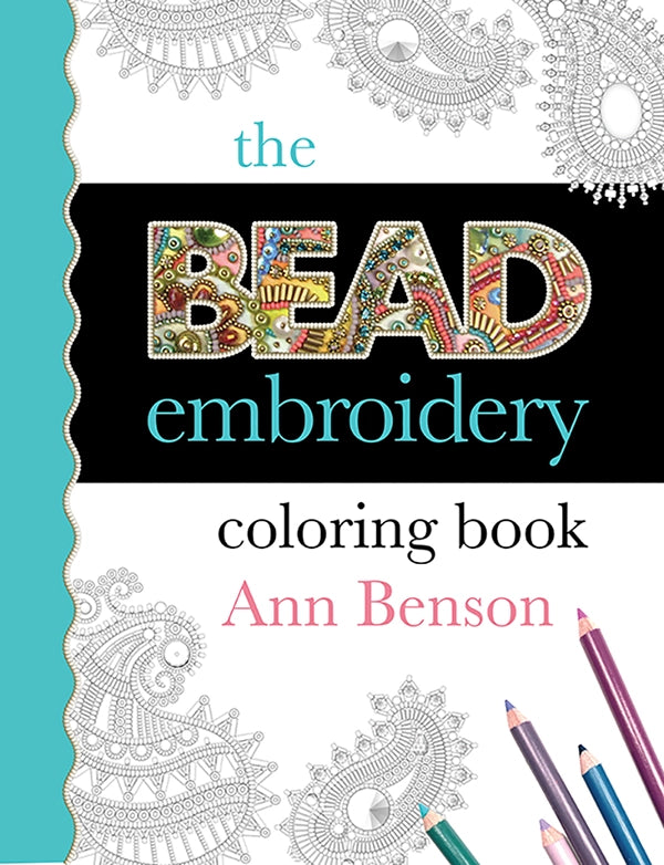 Bead Embroidery Coloring Book PDF Digital Download Book