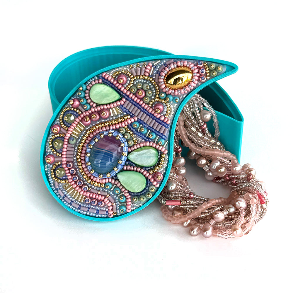Paisley Beaded Box Kit