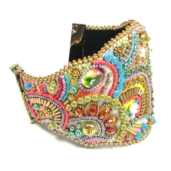 Coloringbook bead embroidery bracelet kit