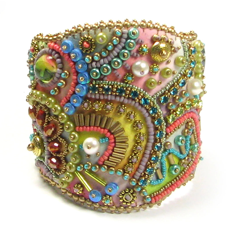 Coloringbook bead embroidery bracelet kit
