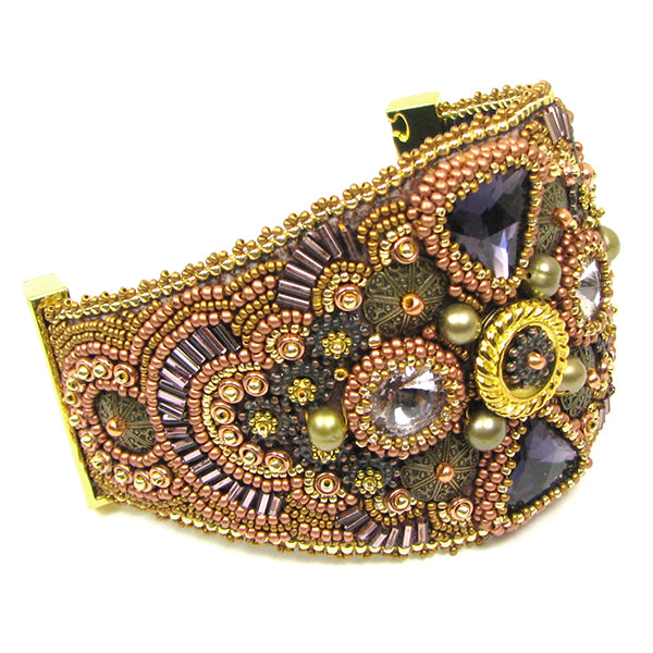 Sansa 2 bead embroidery cuff kit
