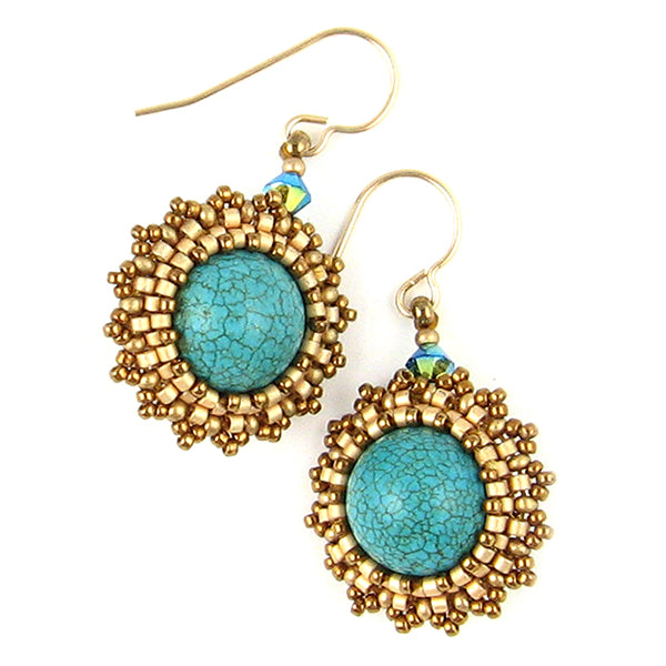 Beaded Earrings Kit Saturn