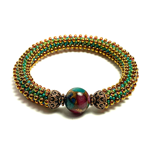 Seven Dots bead crochet kit