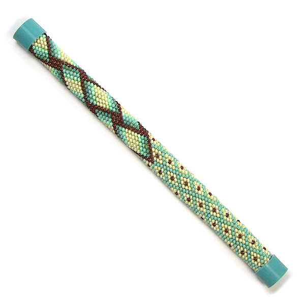 Turquoise Cap Double/Euro Crochet Bracelet Kit