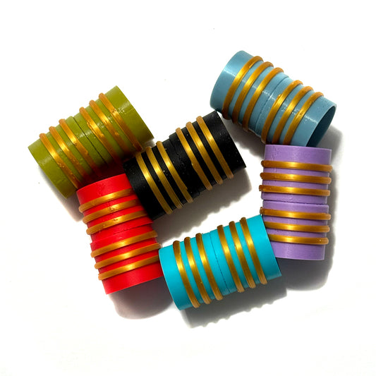 Magnetic clasp assortment 10mm inside diameter, assortment of six