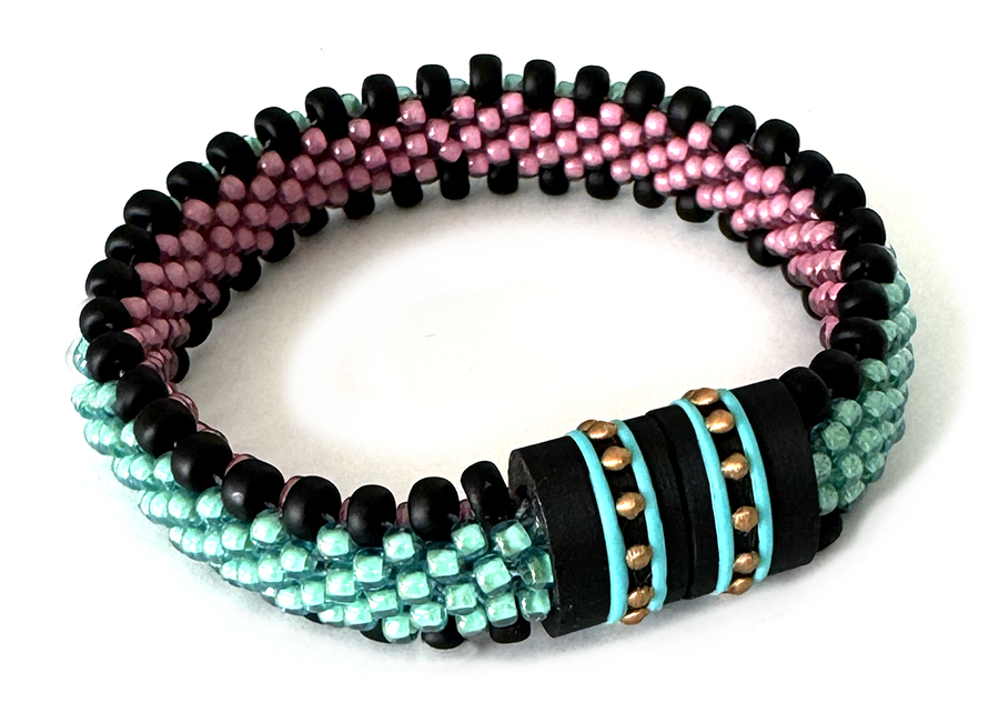 Reversible 1 Bead Crochet Bracelet Kit