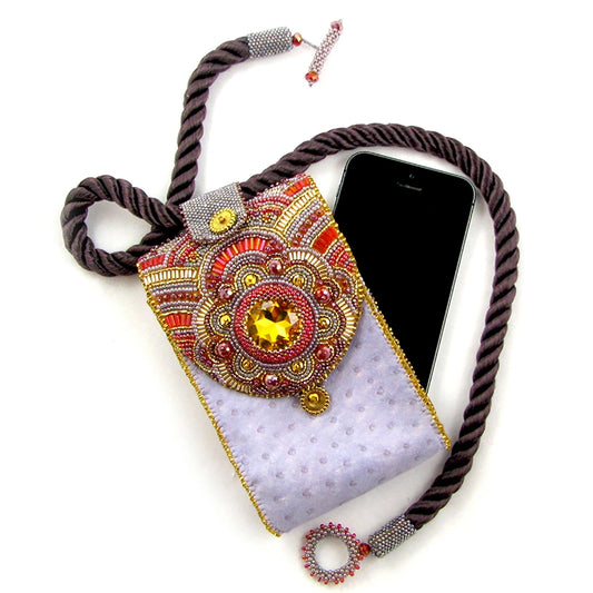 Gold Crystal MP3 Player/iPod Case